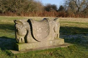 Janus Horse Sculpture - Oswestry Old Racecourse