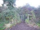 15- The kissing gate between the cricket field and the Orchard Tea Gardens, (waypoint 12).