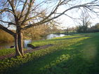 14- The Grantchester Meadows footpath along the river.