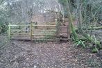 At Waypoint [2] double gate and stile