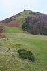 Final route up to Castell Dinas Bran