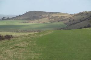 View towards Ivinghoe Beacon from Pitstone Hill