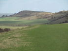 View towards Ivinghoe Beacon from Pitstone Hill