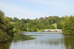 Lake and bridge in Shobrooke Park