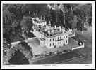 Ariel view of Shobrooke House 1930 from postcard. The house was destroyed by fire in 1947
