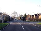 The village crossroads. High Offley Road leaves on the right and Dicky