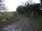 Photo 16 - On reaching the far side of the field, bear left, go through the gate and ascend the hill keeping to the left of the hedge.