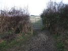 Photo 31 - After two fields, go through this kissing gate and immediately turn left.  Go up the hill towards Green