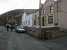 The Terrace of 4 houses in the village of Abergwyngregin
