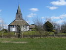 The timber framed Church at Marton