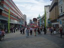 The Haymarket Shopping Centre and Humberstone Gate shopping street