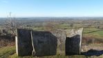 Stone Sculture on Culmstock Beacon