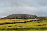 A view from the parking place showing Park Fell and the final decent of the walk