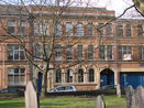View of Victorian Gothic industrial building from St Margaret