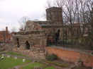St Nicholas Church and the Roman Jewry Wall