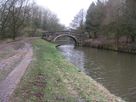 Canal bridge on Leeds and Liverpool canal