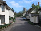 Broadhembury looking towards St Andrews Church