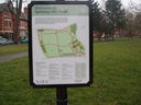 Information board in Spinney Hill Park