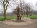 1886 water fountain in Spinney Hill Park