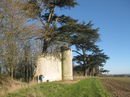 Pirton Castle Folly near point [6].