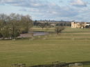 Croome Court and  man made river from Park Seat Folly from point [4]
