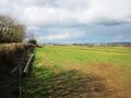 View from Trematon-Longlands Lane towards Caradon Hill and Bodmin Moor in the distance.