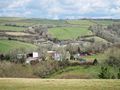Landrake Church on skyline viewed from near Trevollard