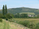Crook Peak, viewed from beyond waypoint 4