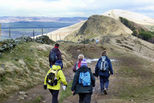 The final ascents of Back Tor and Lose Hill loom ahead.