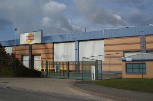 Walkers factory with characteristic steam cloud