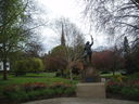 Statue of King Richard III in Castle Gardens
