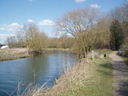 River Soar looking towards A46 and Watermead Park