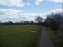 Rushey Mead Recreation Ground towards Rosedale Avenue