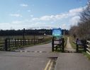 Entrance to Watermead Country Park off Alderton Close