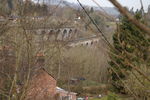 Chirk Aqueduct and railway viaduct