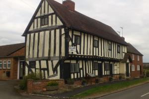 The ancient guild hall in Aston Cantlow