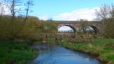 Ancient Packhorse Bridge over the Blythe.