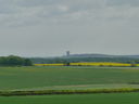 Distant view of Harworth Colliery