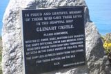 Memorial to crew and nursing staff of HMHS Glenart Castle.