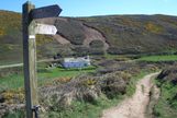 View down to Blackpool Mill Cottage