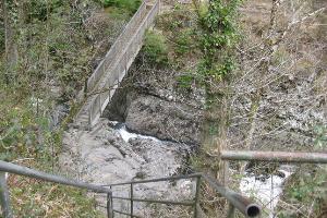 The Miners Bridge at point  B