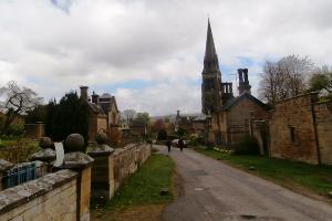 Edensor village
