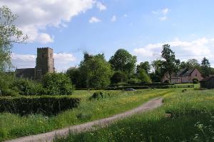 Brockley - hall and church