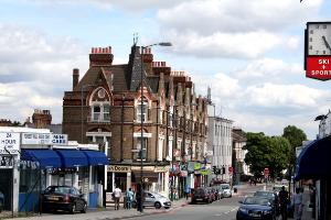 Forest Hill: view east from the station