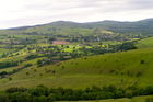 Looking over the Toad Brook Valley towards the village of Kettleshulme from the side of Black Hill.