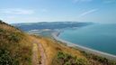 Porlock Bay from Bossington Hill