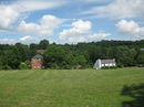 Looking towards The Knapp and Paper Mill Nature Reserve
