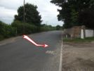 Photo 9.  Cross over Common Lane to the gravelled drive just to your right.