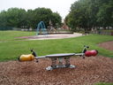 Play area near the Peepul Centre