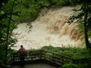 Aysgarth Middle Force in Spate
